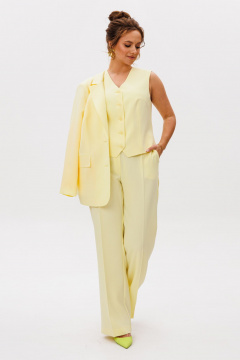 Брюки, жакет, жилет Mubliz 273 желтый - фото 5
