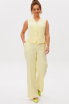 Брюки, жакет, жилет Mubliz 273 желтый - фото 4