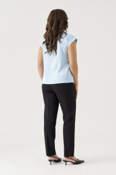 Блуза Панда ПА-50040w голубой - фото 4