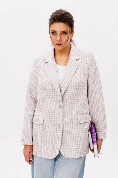 Жакет Anelli 1471.1 вереск - фото 3