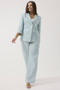 Брюки, жакет Ma Сherie 3133 мятный - фото 1
