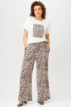 Брюки Fita 20191 коричневый - фото 1