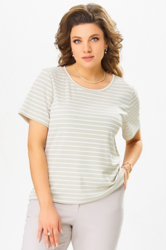 Джемпер Fita 20359 бежевый - фото 3