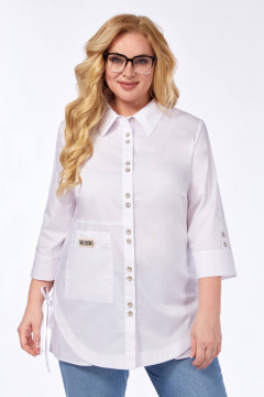 Блуза Matini 4.1535 белый - фото 5