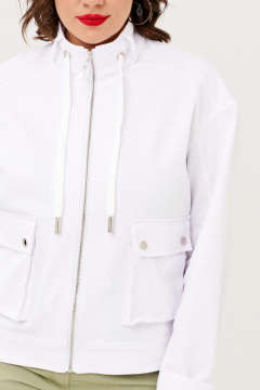 Брюки, куртка Almirastyle 334 хакки-белый - фото 4