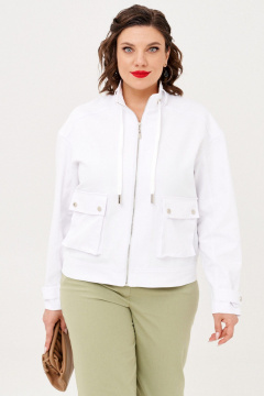 Брюки, куртка Almirastyle 334 хакки-белый - фото 2