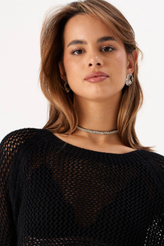 Джемпер Romgil РВ0210-ХЛ4 черный - фото 3