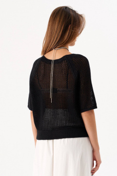 Джемпер Romgil РВ0210-ХЛ4 черный - фото 2