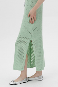 Платье Romgil РВ0216-ХЛ4 зеленая мята - фото 4