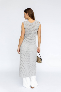 Платье Romgil РВ0217-ХЛ4 светло-серый - фото 2