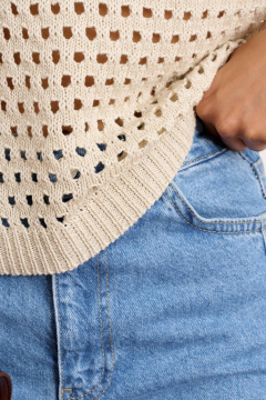 Жилет Romgil РВ0224-ЛЕ4 светло-бежевый - фото 4