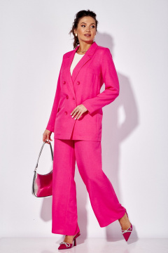 Брюки, жакет Anastasia 1095.1 фуксия - фото 5