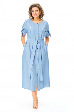 Платье VI ORO VR-1180 небесный - фото 2