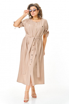 Платье VI ORO VR-1180 песок - фото 4