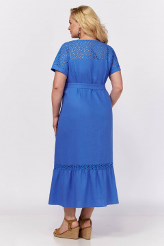 Платье Линия Л Б-2031 голубой - фото 4