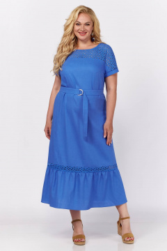 Платье Линия Л Б-2031 голубой - фото 1