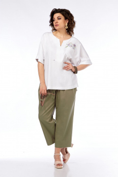 Блуза, брюки Jurimex 3310 зеленый - фото 1