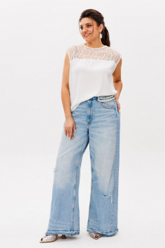 Блуза Anelli 1542 джинжер - фото 4