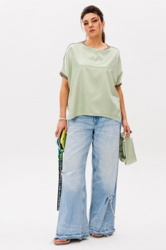 Блуза Anelli 1543 морская_пена - фото 2