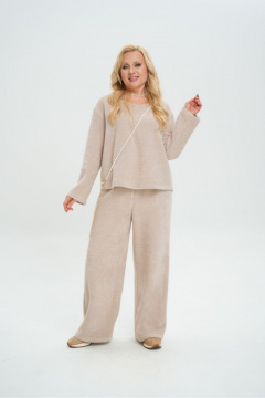 Джемпер Colibri А_113 бежевый - фото 4