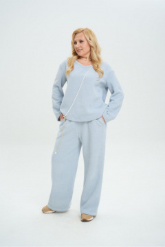 Брюки Colibri А_117 голубой - фото 2