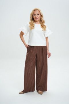 Блуза Colibri А_133 молочный - фото 2