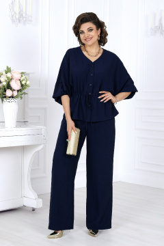 Блуза, брюки Ninele 6056 синий - фото 1