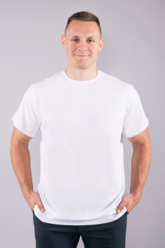 Футболка 8 Марта 16419-4С512Д40-170,176 белый - фото 1