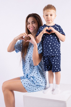 Майка, шорты 8 Марта 18311-4С640Д40-134,140 набивной - фото 3