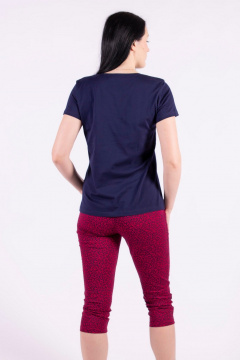 Капри, футболка 8 Марта 151220-4С644Д40-158,164 синий - фото 5