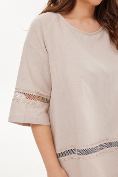 Туника Mirolia 1179 бежевый - фото 2