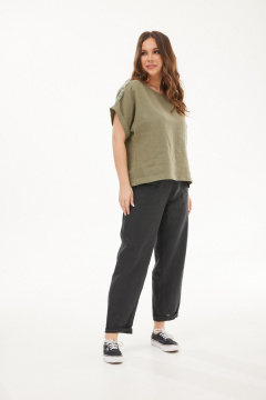 Брюки Mirolia 1155 чёрный - фото 2