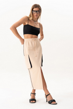 Юбка Luna 215 бежевый - фото 3