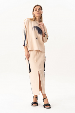 Свитшот Luna 220 бежевый - фото 2