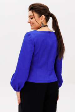 Блуза Anelli 1531 василек - фото 3