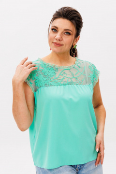 Блуза Anelli 1542 васаби - фото 5