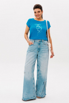 Футболка Anelli 1545 лола - фото 2