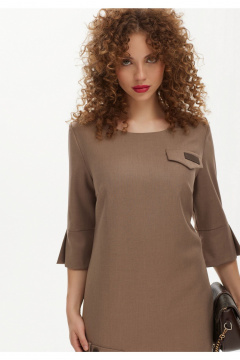 Платье Твой имидж 1956 капучино - фото 3