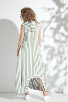 Сарафан Euromoda 582 хаки - фото 2