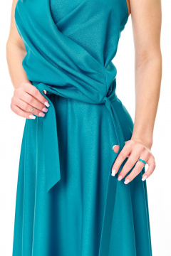 Топ, юбка T&N 7633 бирюза - фото 4