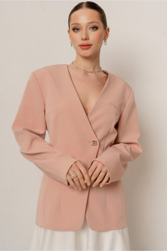 Жакет JRSy 2490 пыльно-розовый - фото 2