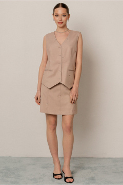 Юбка JRSy 2559 бежевый - фото 1