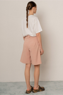 Шорты JRSy 2561 пыльно-розовый - фото 4