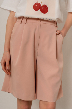 Шорты JRSy 2561 пыльно-розовый - фото 2