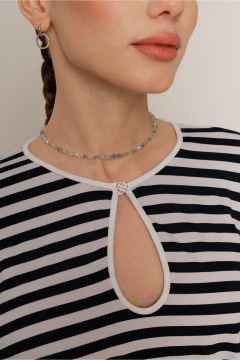 Джемпер JRSy 2569 сине-белая_полоса - фото 4