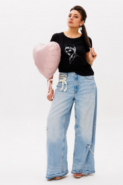 Футболка Anelli 1545 бэд_барби - фото 2