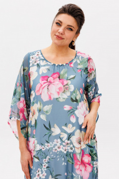 Платье Anelli 1559 цветок_миндаля - фото 3