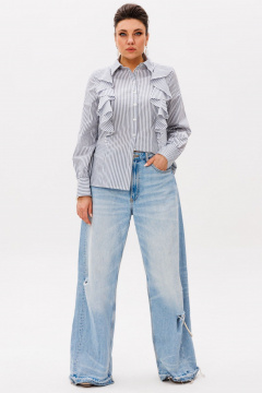 Рубашка Anelli 1532 вертикаль_волн - фото 2