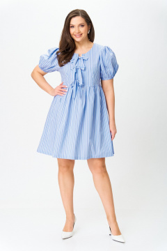 Платье Svetlana-Style 2212 голубая_полоска - фото 1