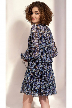 Платье Nova Line 50413 дизайн цветы - фото 2